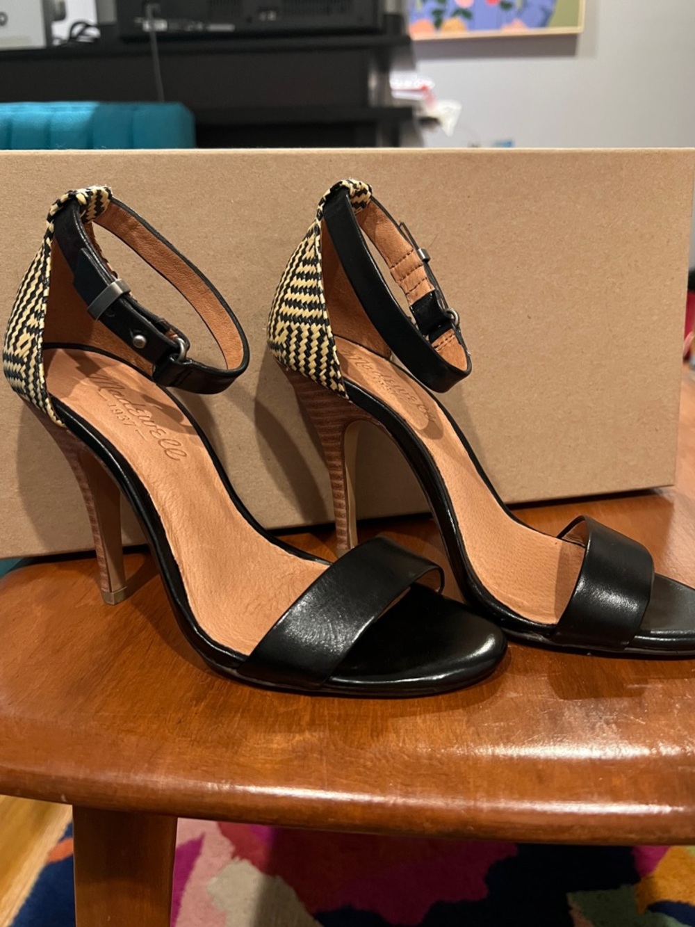 Madewell Marcel heels size 5